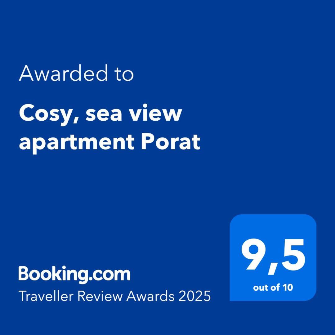 Cosy, Sea View Apartment Porat Porat  Exterior foto